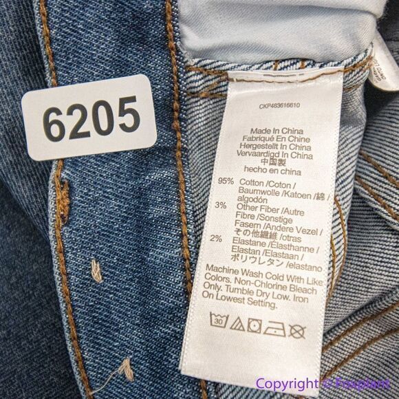 Madewell Stovepipe Jeans in Leaside Wash, 27 - Picture 14 of 15